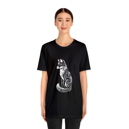 Fox Silhouette Unisex Jersey Short Sleeve Tee