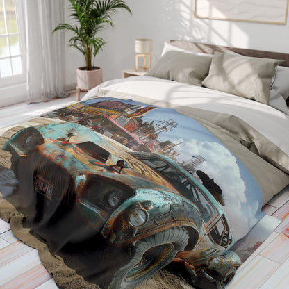 Car 2 Arctic Fleece Blanket - USA