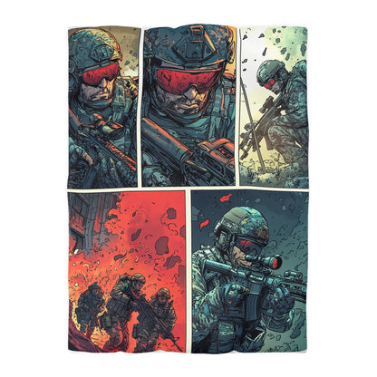 Navy SEALS Comic Book Cover - Microfiber Duvet Cover USA and UK