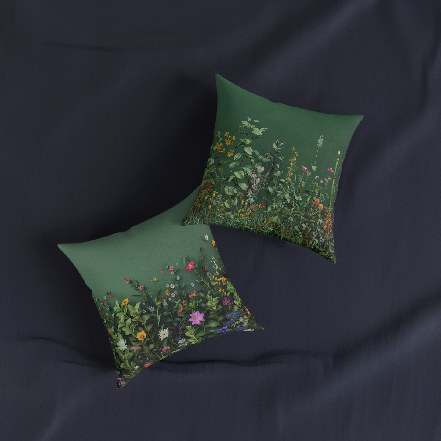 Wild Meadow 1 - Square Pillow -UK