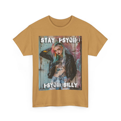 Psycho 4 - Unisex Heavy Cotton Tee - UK
