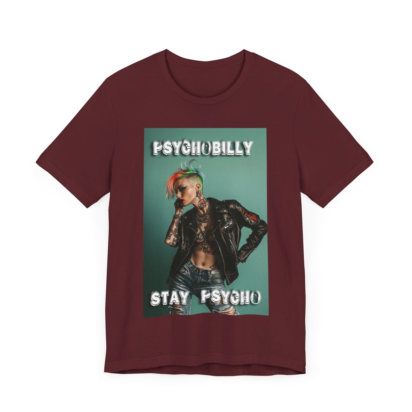 Psychobilly 4 - Jersey Short Sleeve Tee - USA