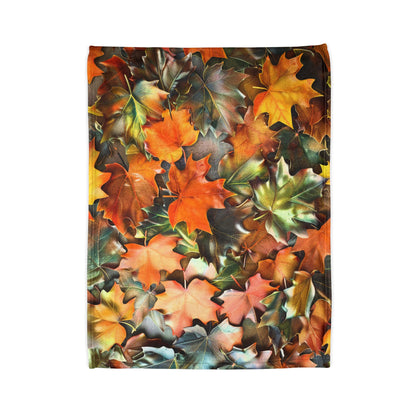 Autumn Floor - Soft Polyester Blanket