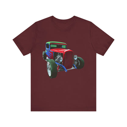 Hot Rod 4 - Jersey Short Sleeve Tee - USA