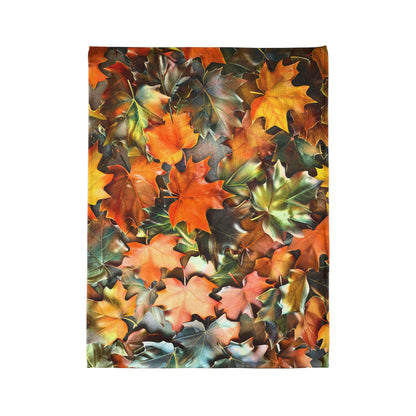 Autumn Floor - Soft Polyester Blanket