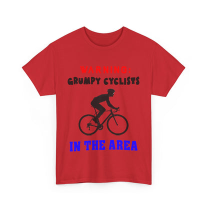 Cyclists 2 - Unisex Heavy Cotton Tee - UK