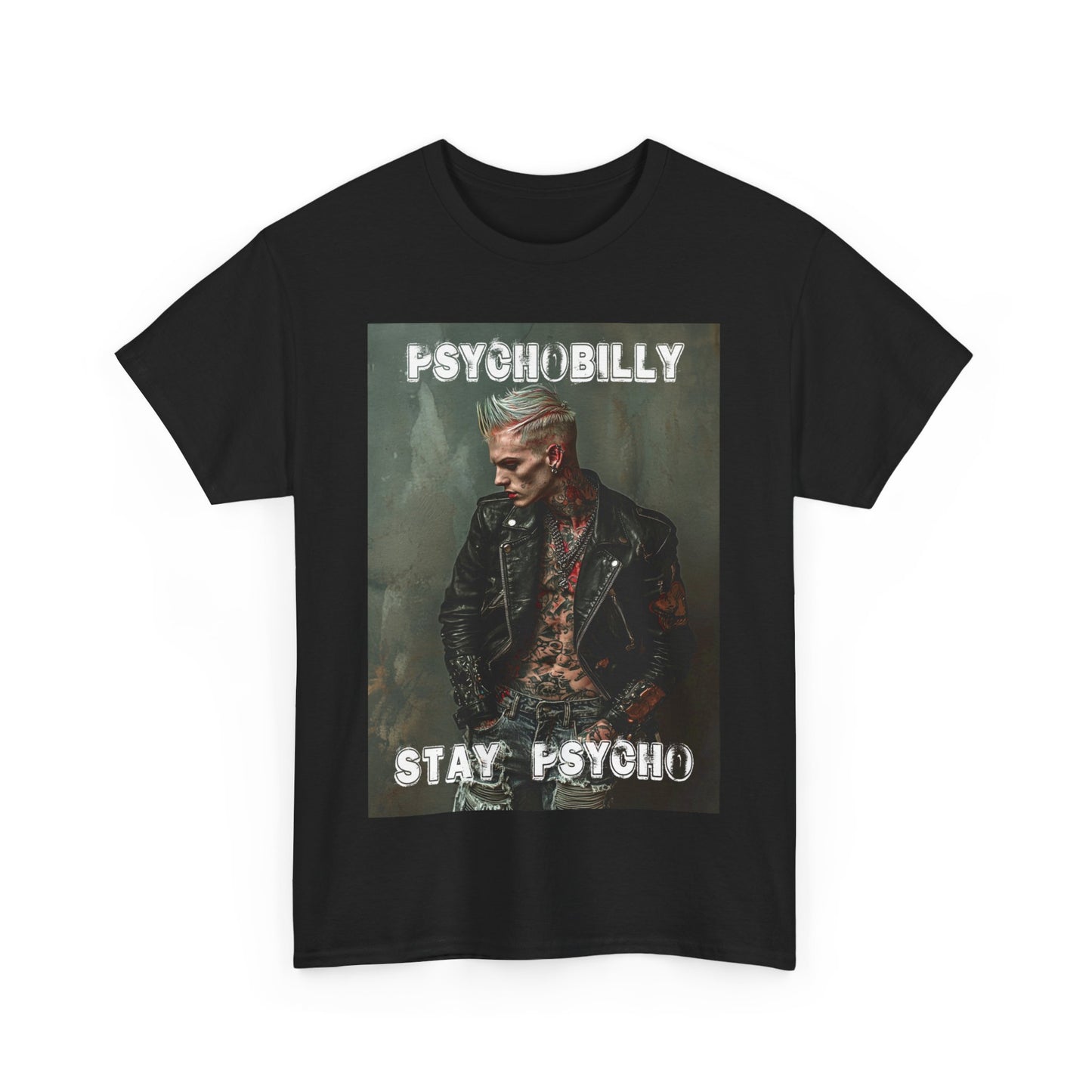 Psycho 2 - Unisex Heavy Cotton Tee - UK
