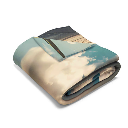 WW2 Airfield #4 Arctic Fleece Blanket - UK