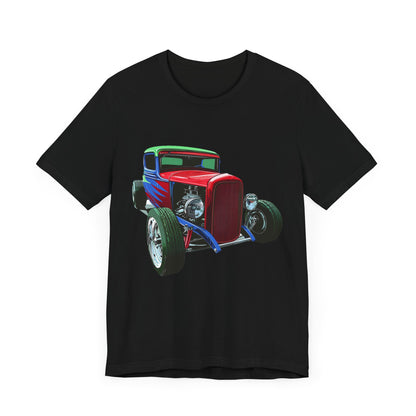 Hot Rod 4 - Jersey Short Sleeve Tee - USA