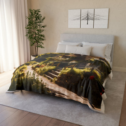 English Country House #1 - Soft Polyester Blanket