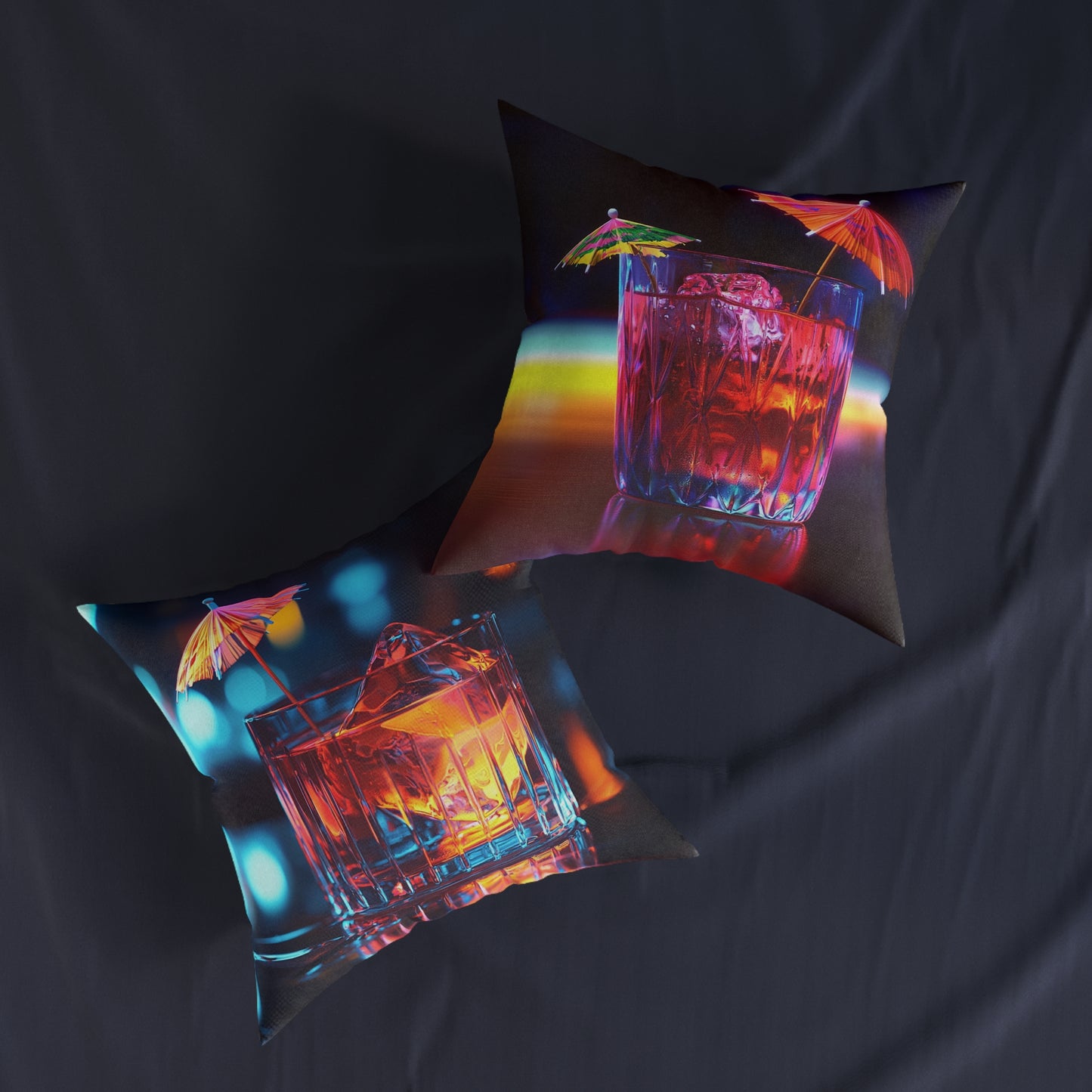 Cocktail Time - Square Pillow - UK