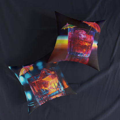 Cocktail Time - Square Pillow - UK