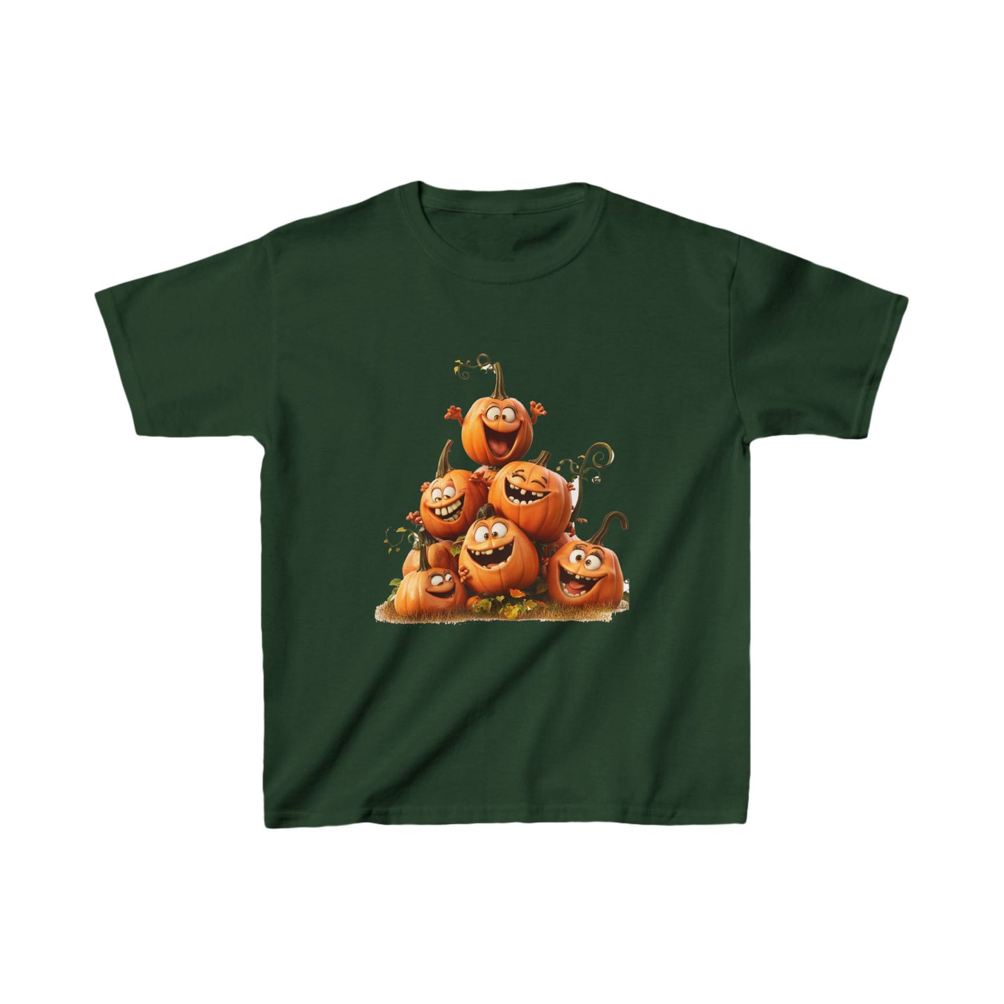 Pumpkin Party 2 - Kids Heavy Cotton™ Tee - UK