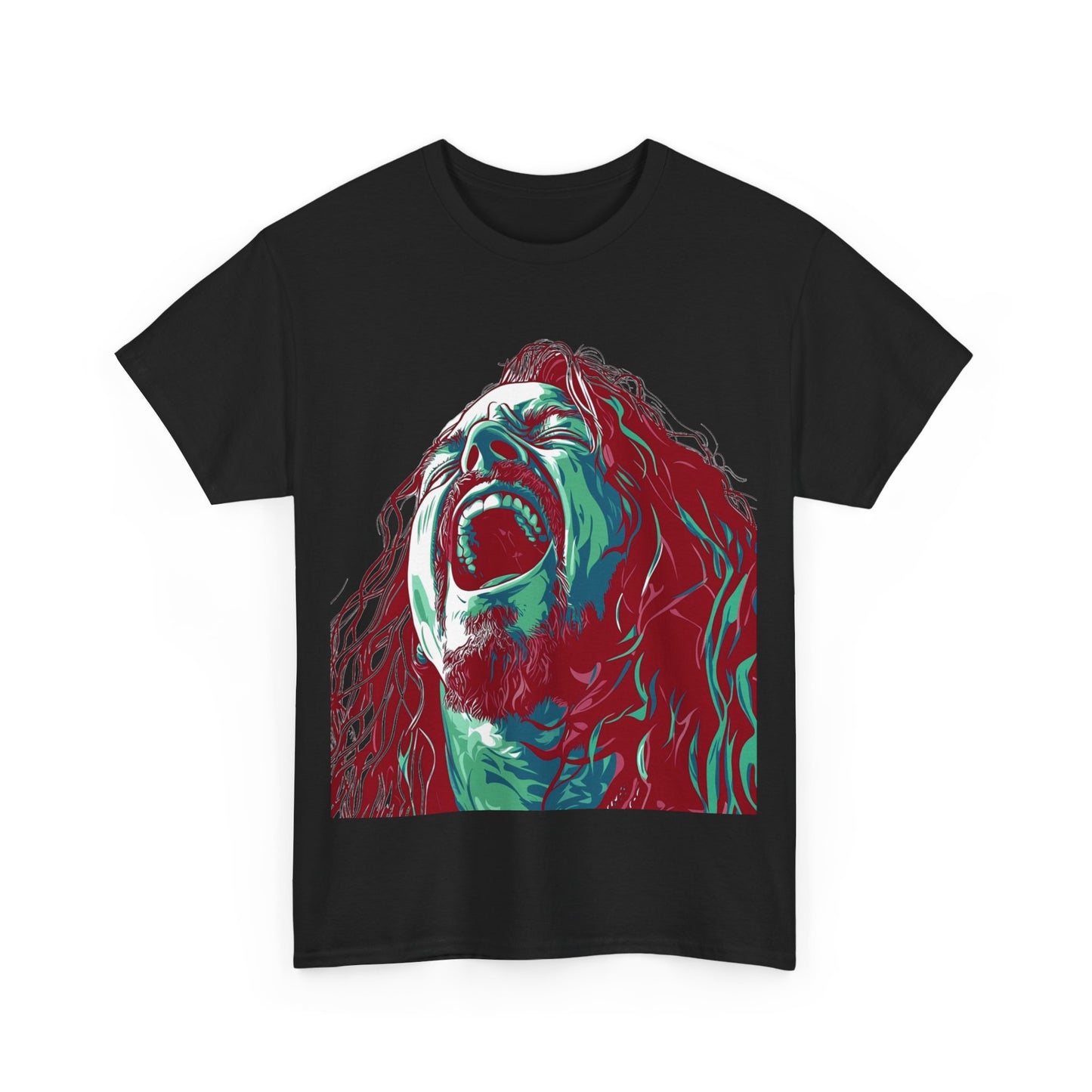 Scream - Unisex Heavy Cotton Tee - UK