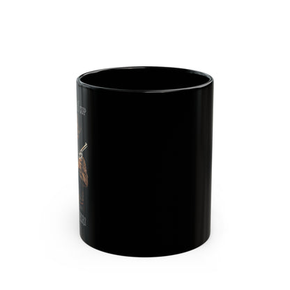 Cowboy  - Black Mug (11oz)  UK