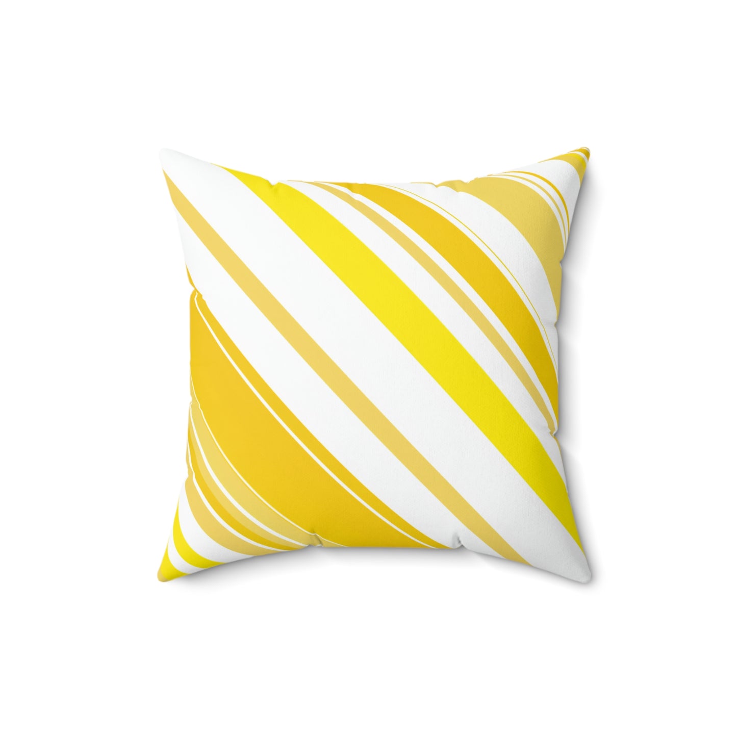 Lemon Sherbet - Spun Polyester Square Pillow - USA