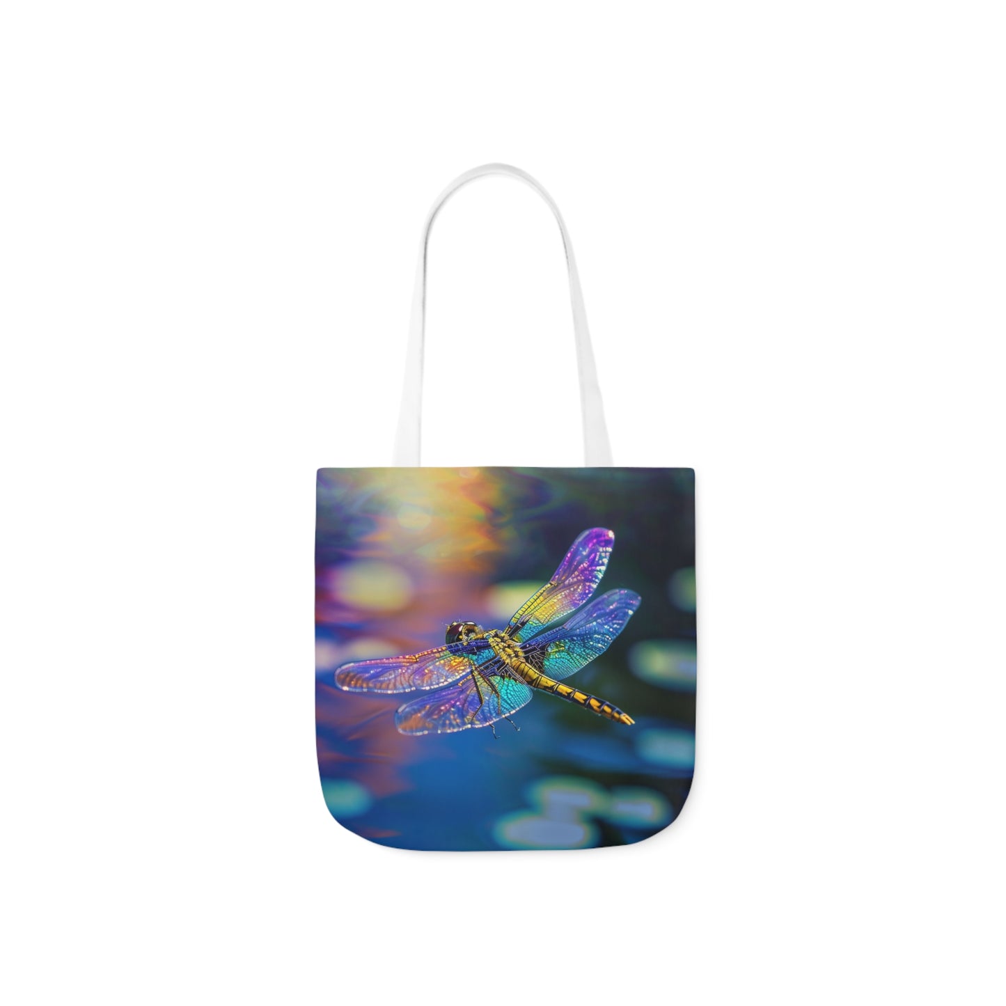 Dragonfly - Polyester Canvas Tote Bag (AOP)