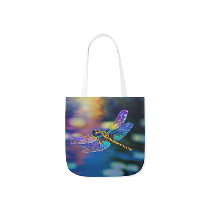 Dragonfly - Polyester Canvas Tote Bag (AOP)