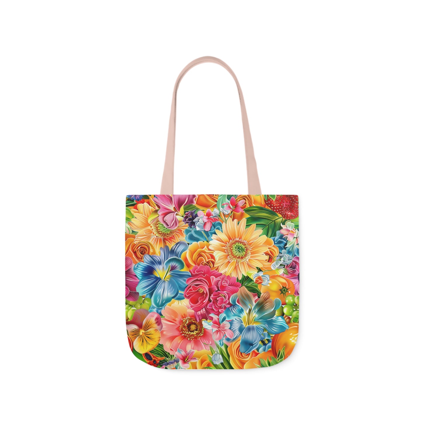 Summer Fresh - Canvas Tote Bag, 5-Color Straps - UK