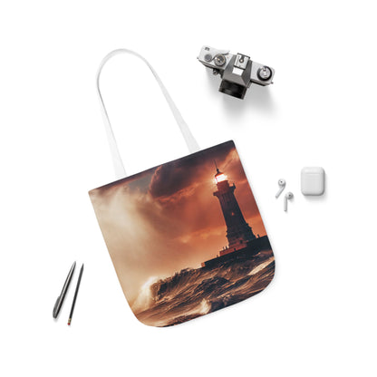 Seascape #1 - Polyester Canvas Tote Bag (AOP)