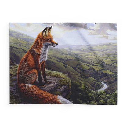 Valley View #1 Arctic Fleece Blanket - UK