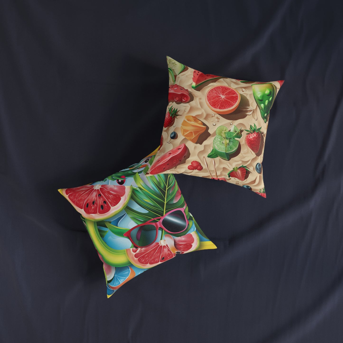Summer Time 2 - Square Pillow - UK