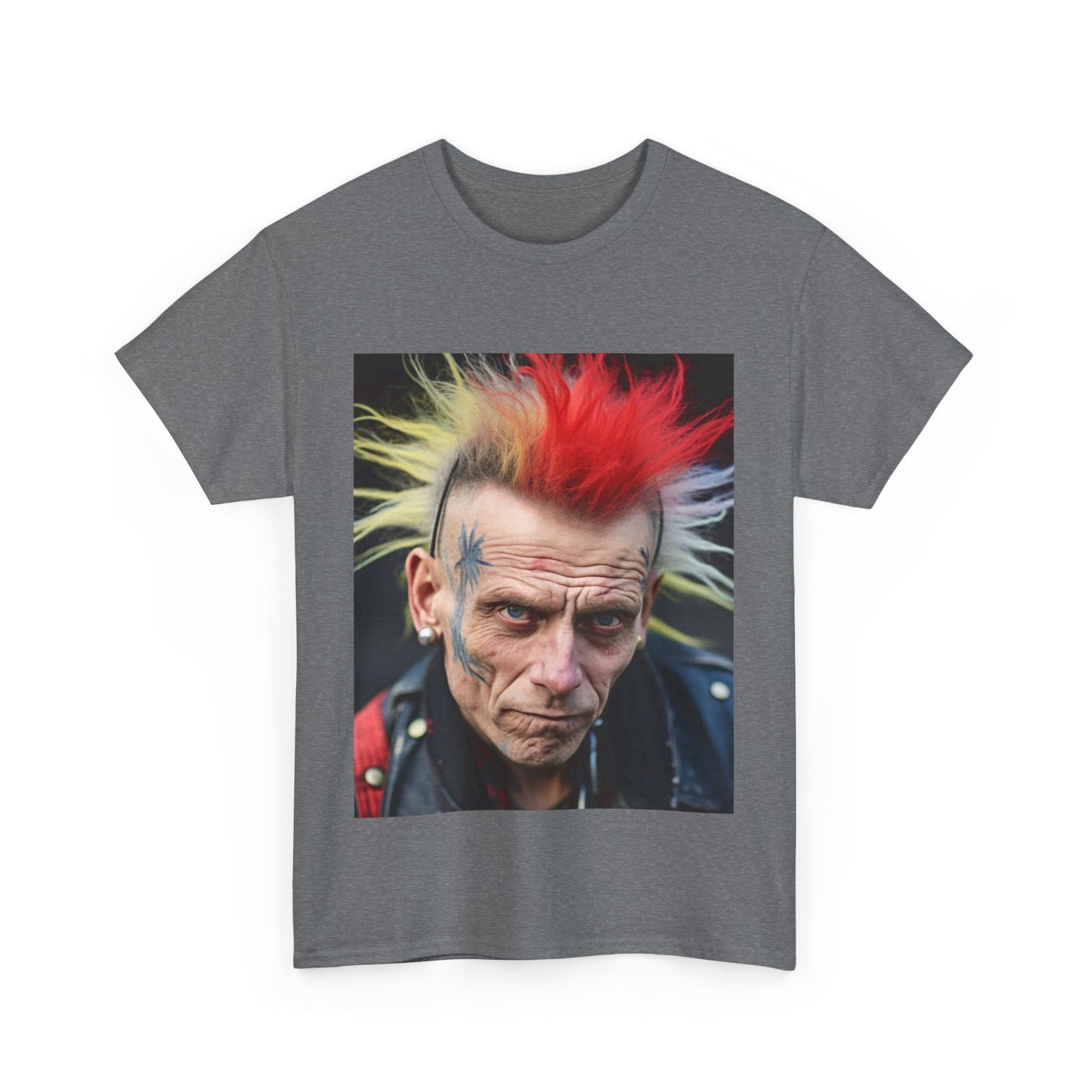 Punk Rocker 2 - Unisex Heavy Cotton Tee - UK