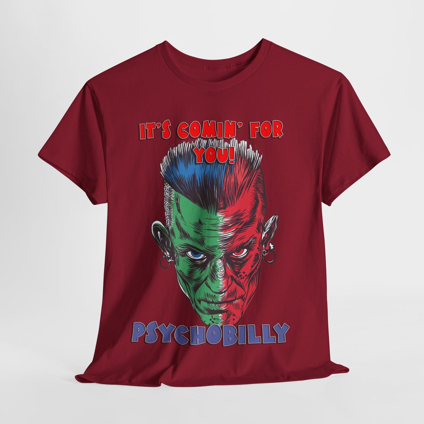 Psycho 6 - Unisex Heavy Cotton Tee - UK