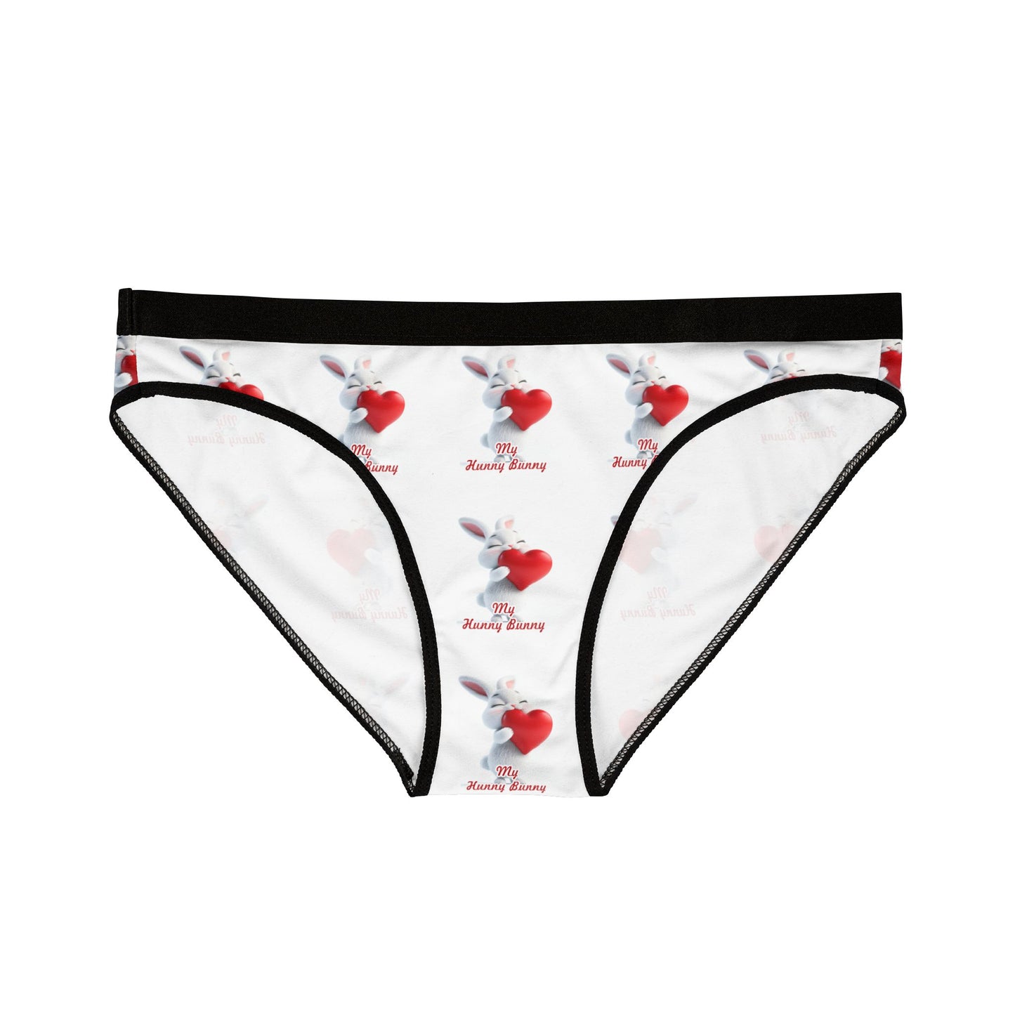 Cute Bunny Print Women's Underwear - My Hoppy Bunny Design USA