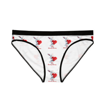Cute Bunny Print Women's Underwear - My Hoppy Bunny Design USA