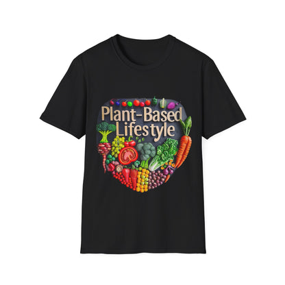 Plant Based Lifestyle #1 - Unisex Softstyle T-Shirt (UK)
