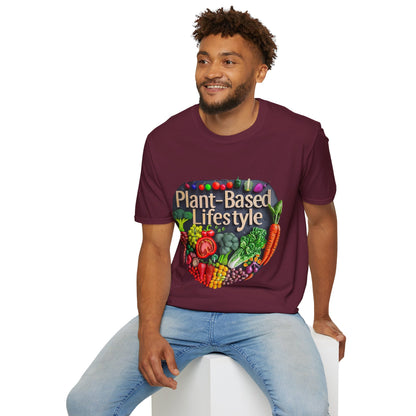 Plant Based Lifestyle #1 - Unisex Softstyle T-Shirt (UK)