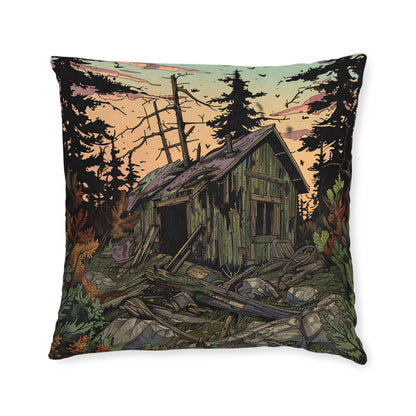 Huckleberry's House - Square Pillow - UK