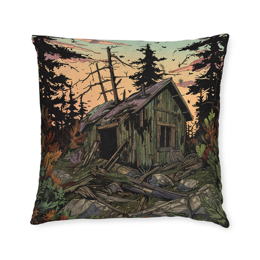 Huckleberry's House - Square Pillow - UK