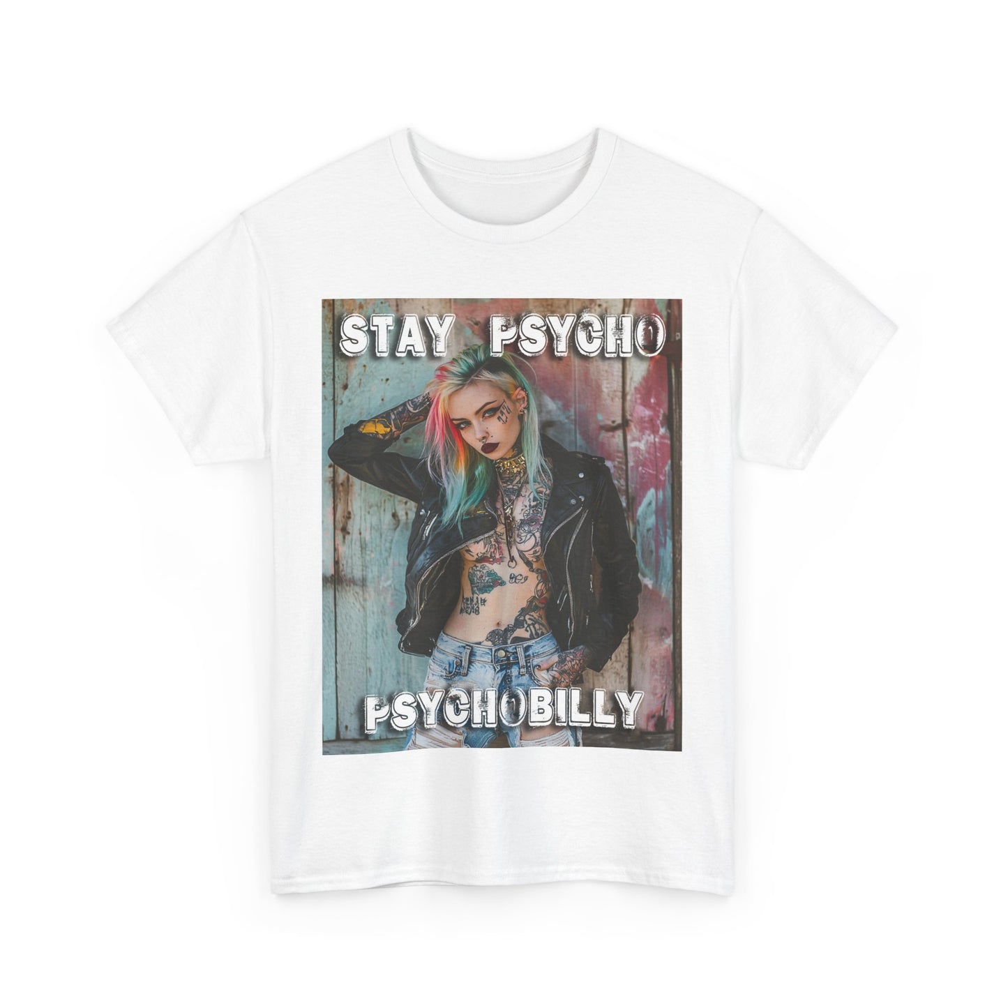 Psycho 4 - Unisex Heavy Cotton Tee - UK