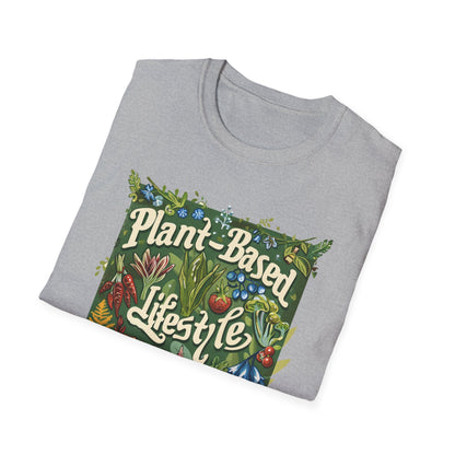 Plant Based Lifestyle #2 - Unisex Softstyle T-Shirt (UK)