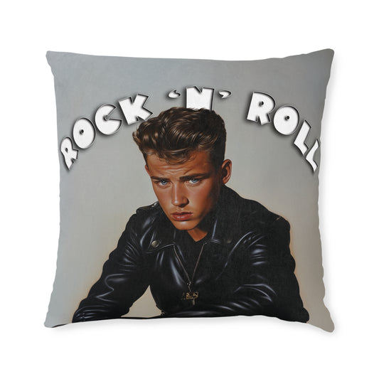 Rock n Roll - Square Pillow UK