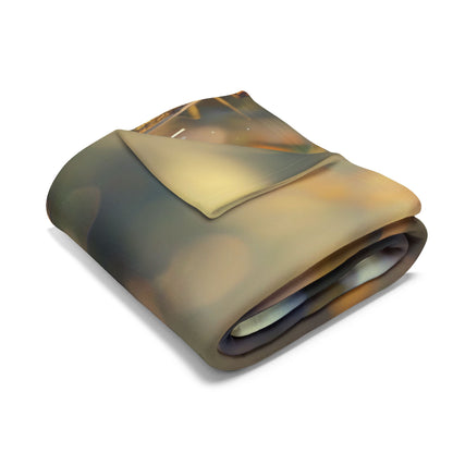 Mother Fox With Cubs Fleece Blanket - UK