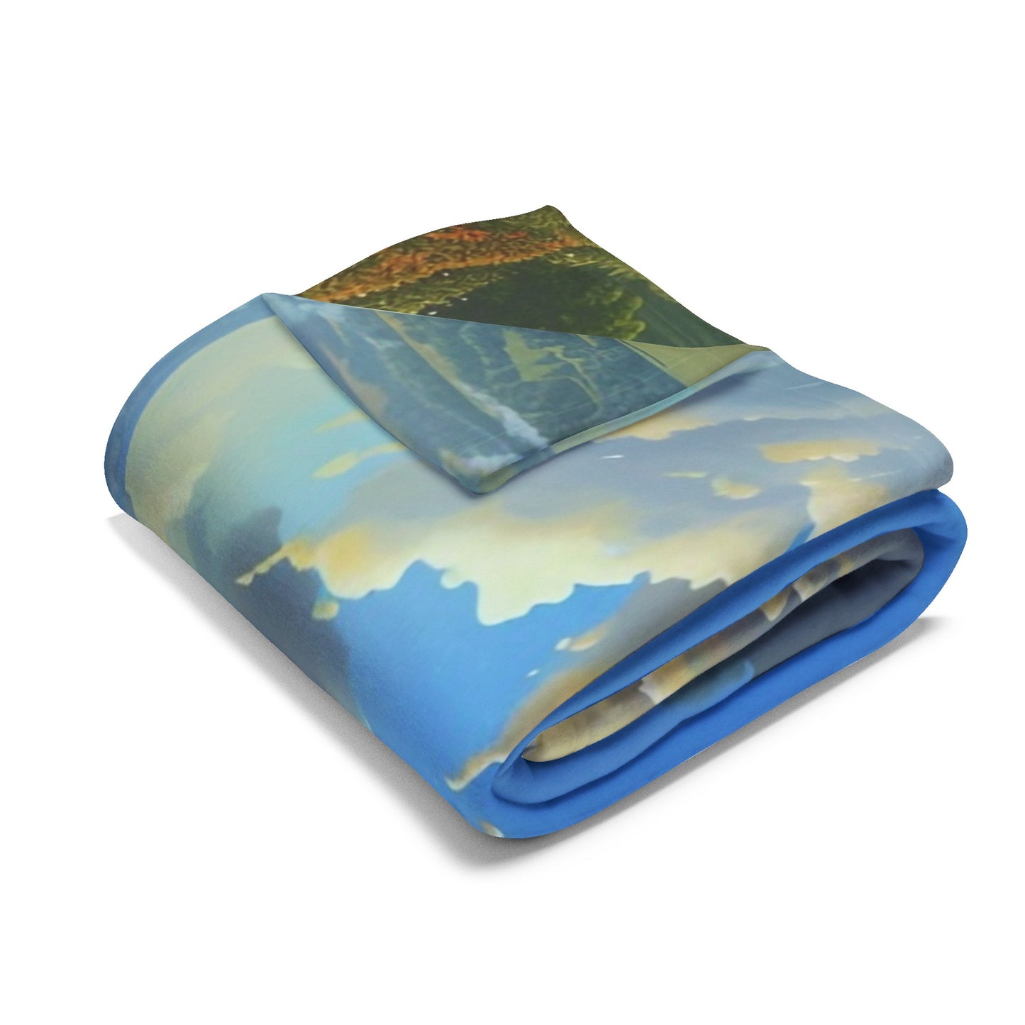 Valley View #2 Arctic Fleece Blanket - UK