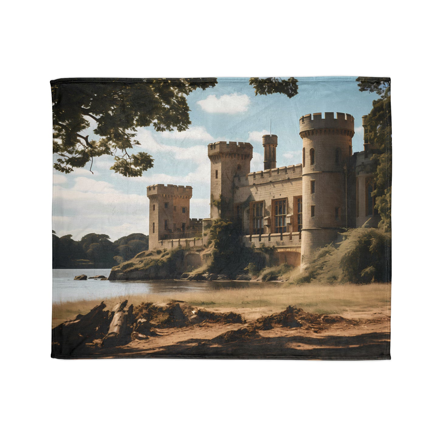 English Country House #5 - Soft Polyester Blanket