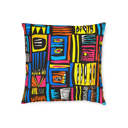 African 1 - Square Pillow - UK