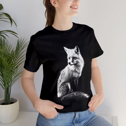 Fox Silhouette Unisex Jersey Short Sleeve Tee