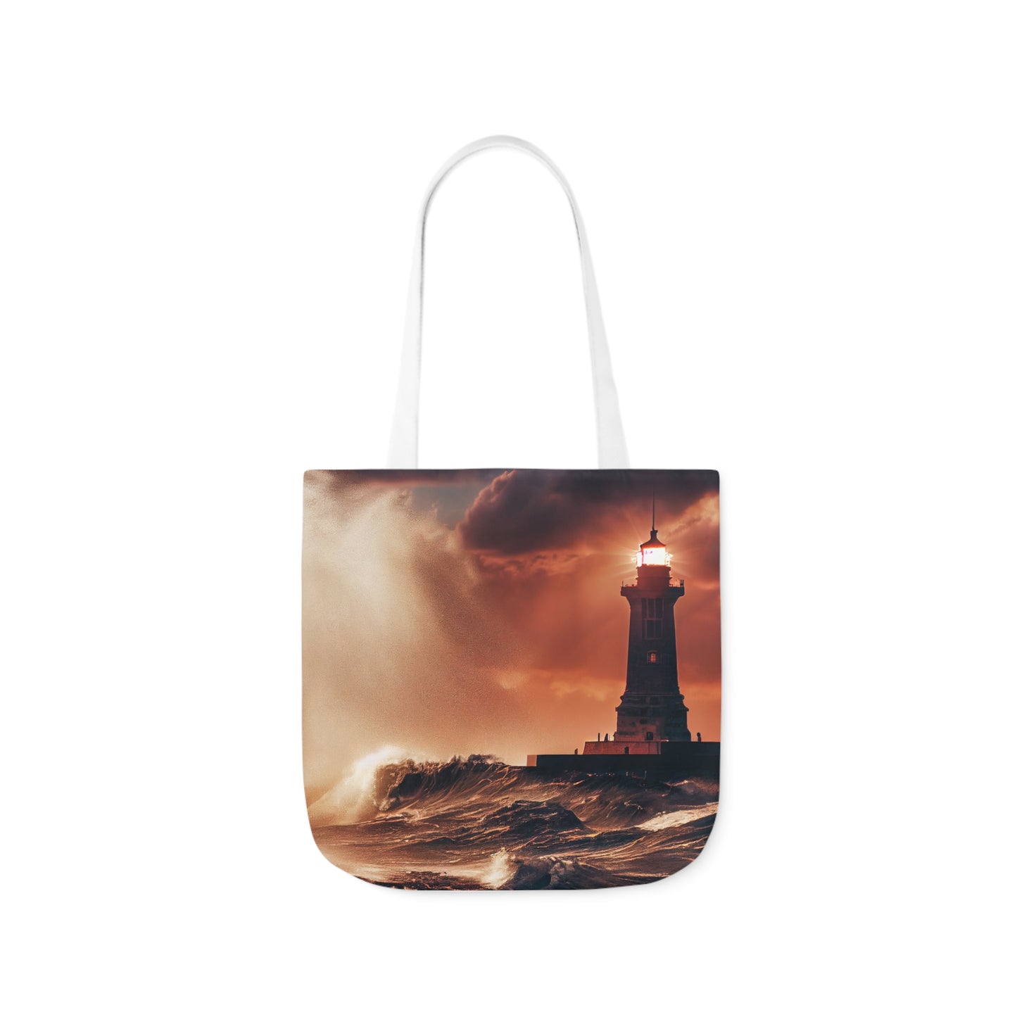 Seascape #1 - Polyester Canvas Tote Bag (AOP)