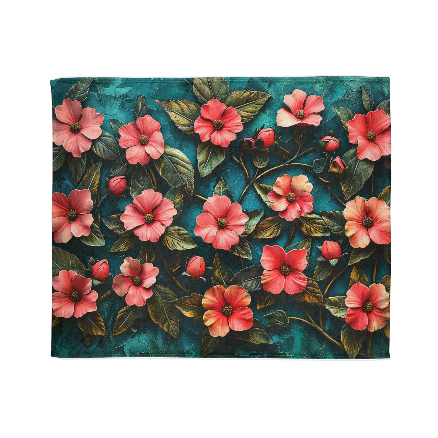 Chinoiserie #6 - Soft Polyester Blanket