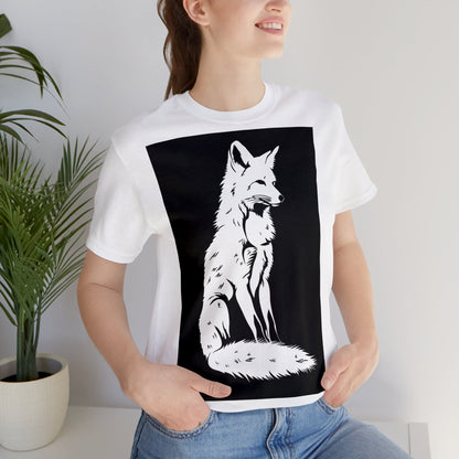 Fox Silhouette Unisex Jersey Short Sleeve Tee
