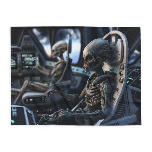 Alien Pilots - Arctic Fleece Blanket - UK