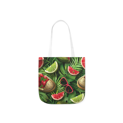 Summertime #8 - Polyester Canvas Tote Bag (AOP)