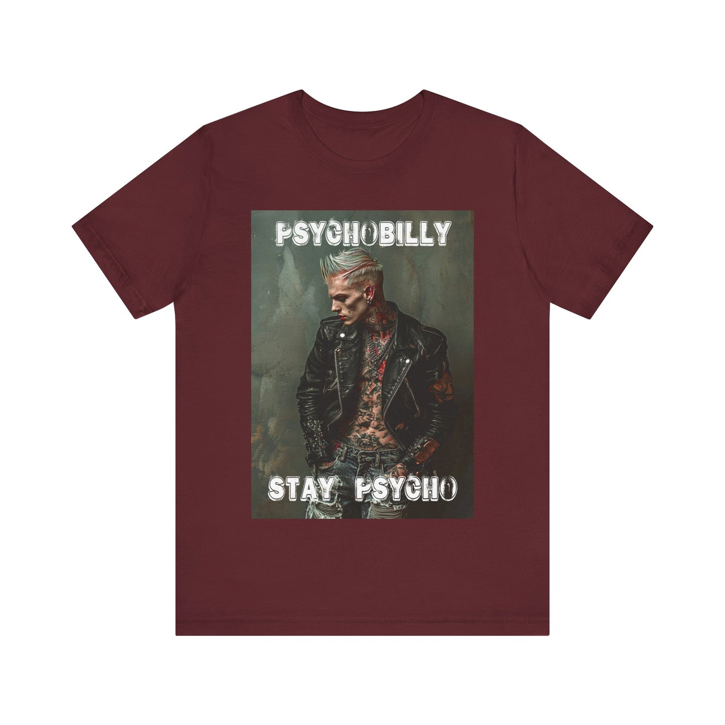 Psychobilly 7 - Jersey Short Sleeve Tee - USA