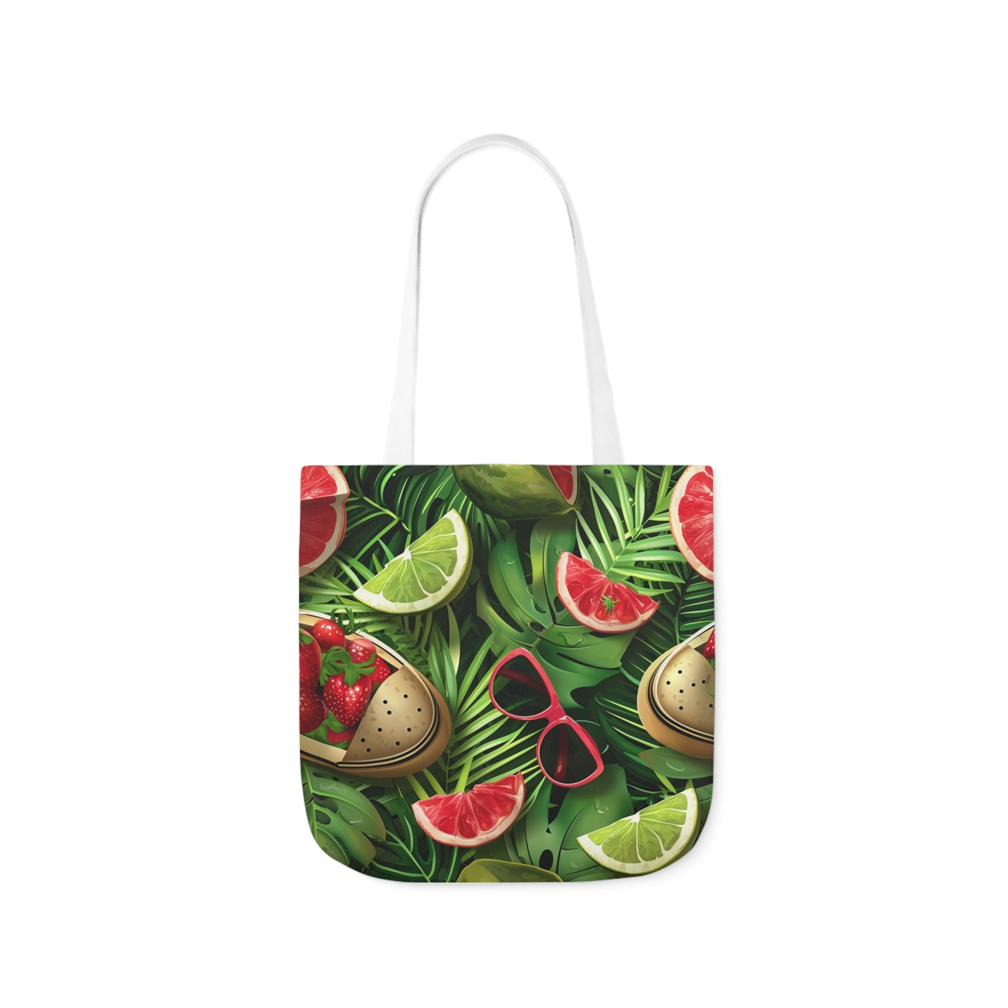 Summertime #8 - Polyester Canvas Tote Bag (AOP)