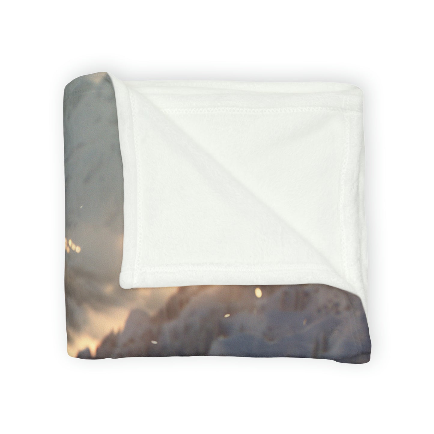 Downhill Skier #1 - Soft Polyester Blanket